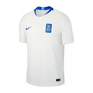 NIKE SOCCER JERSEY GREECE WHITE NATIONAL TEAM SOCCER GAME JERSEY NWT SZ 2XL